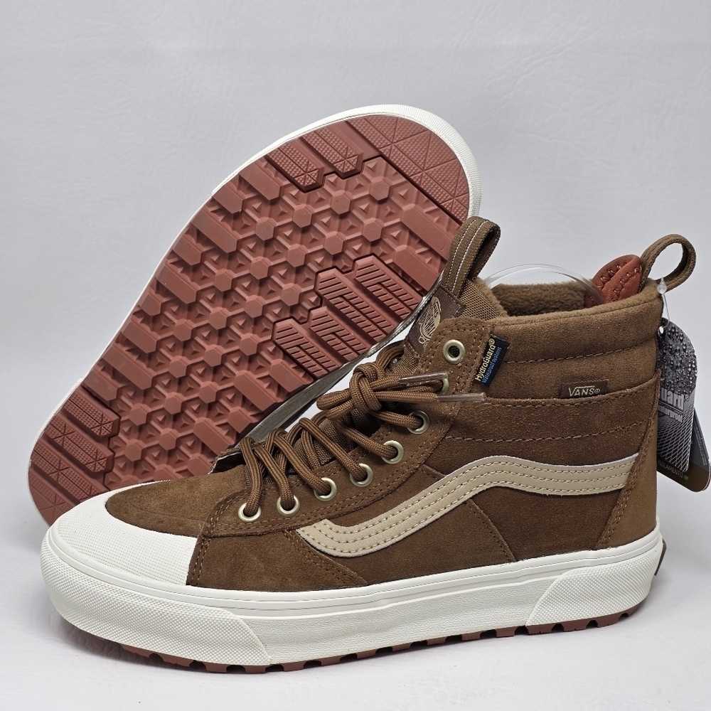 Vans MTE Sk8-hi Top Insulated Waterproof All-Trac Boots Men Size 7 Women 8.5 New